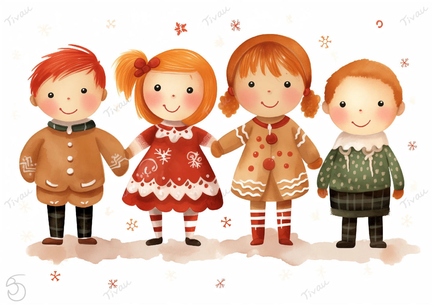 Kinder zur Adventszeit