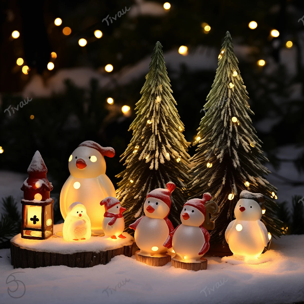 Weihnachtsszene Herzig
